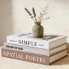 3 Decorative Fake Books Coffee Table Decor