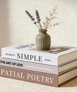 3 Decorative Fake Books Coffee Table Decor