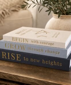Decorative Faux Books Set of 3 Hidden Storage
