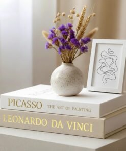 Faux Decorative Coffee Table Books Set of 2