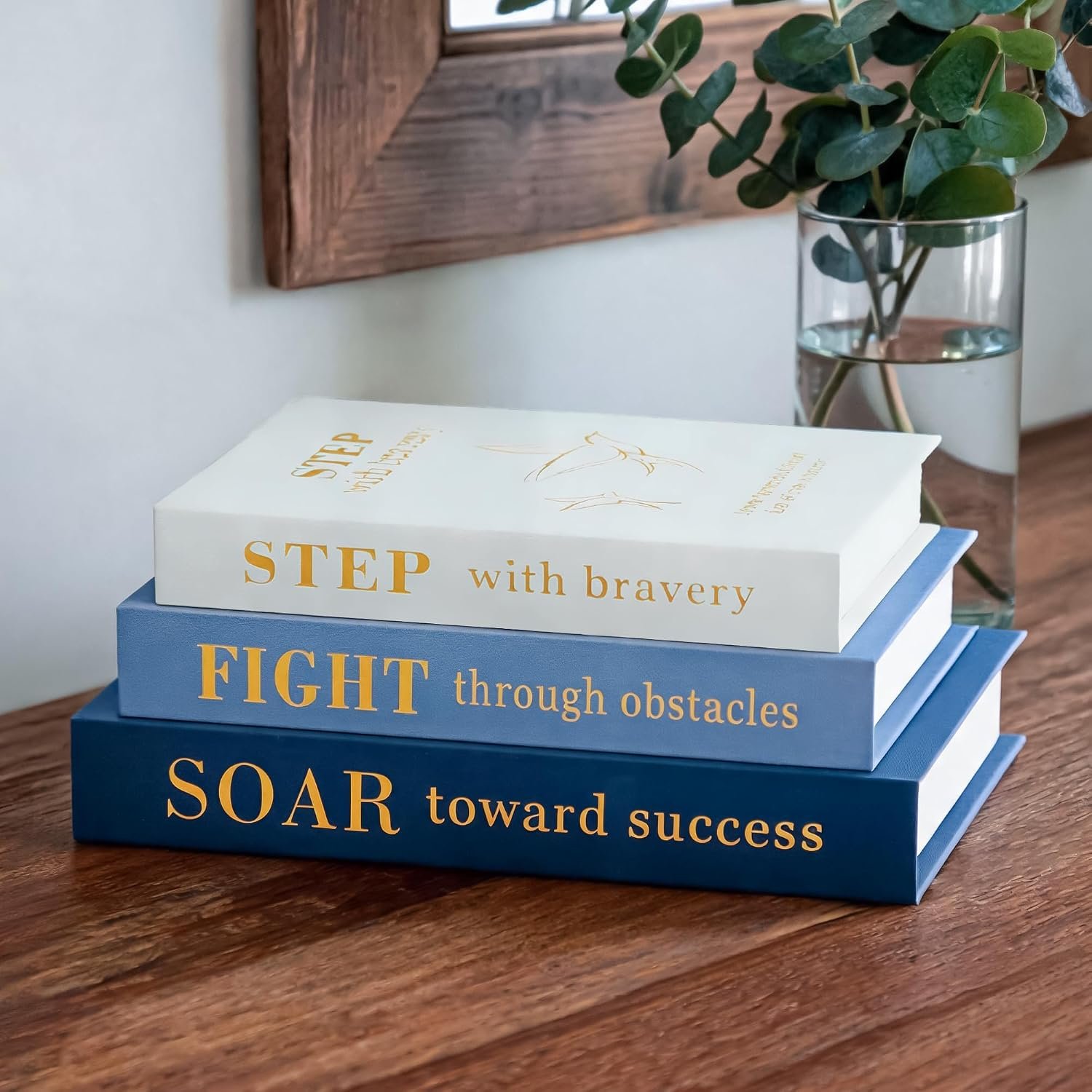 Decorative Fake Books for Coffee Table Decor